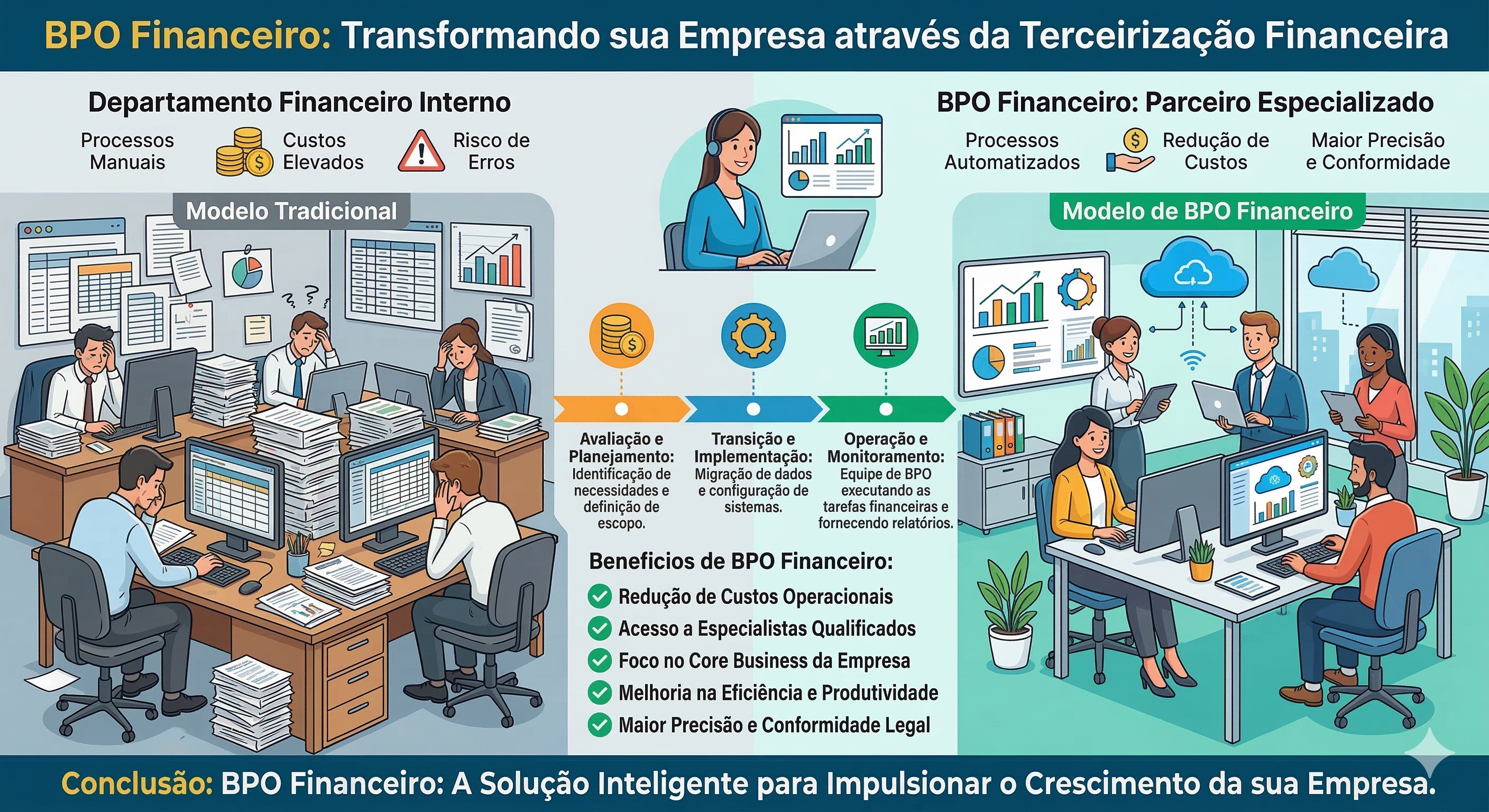 BPO financeiro: terceirização do departamento financeiro da empresa