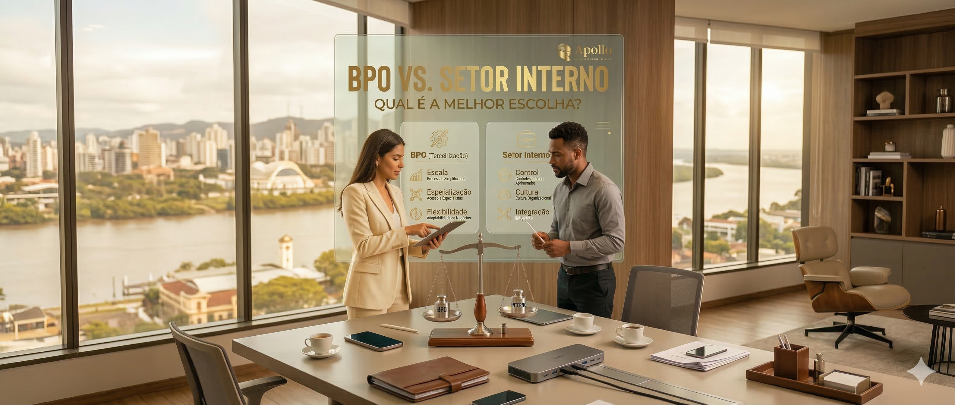 BPO financeiro ou financeiro interno: qual escolher