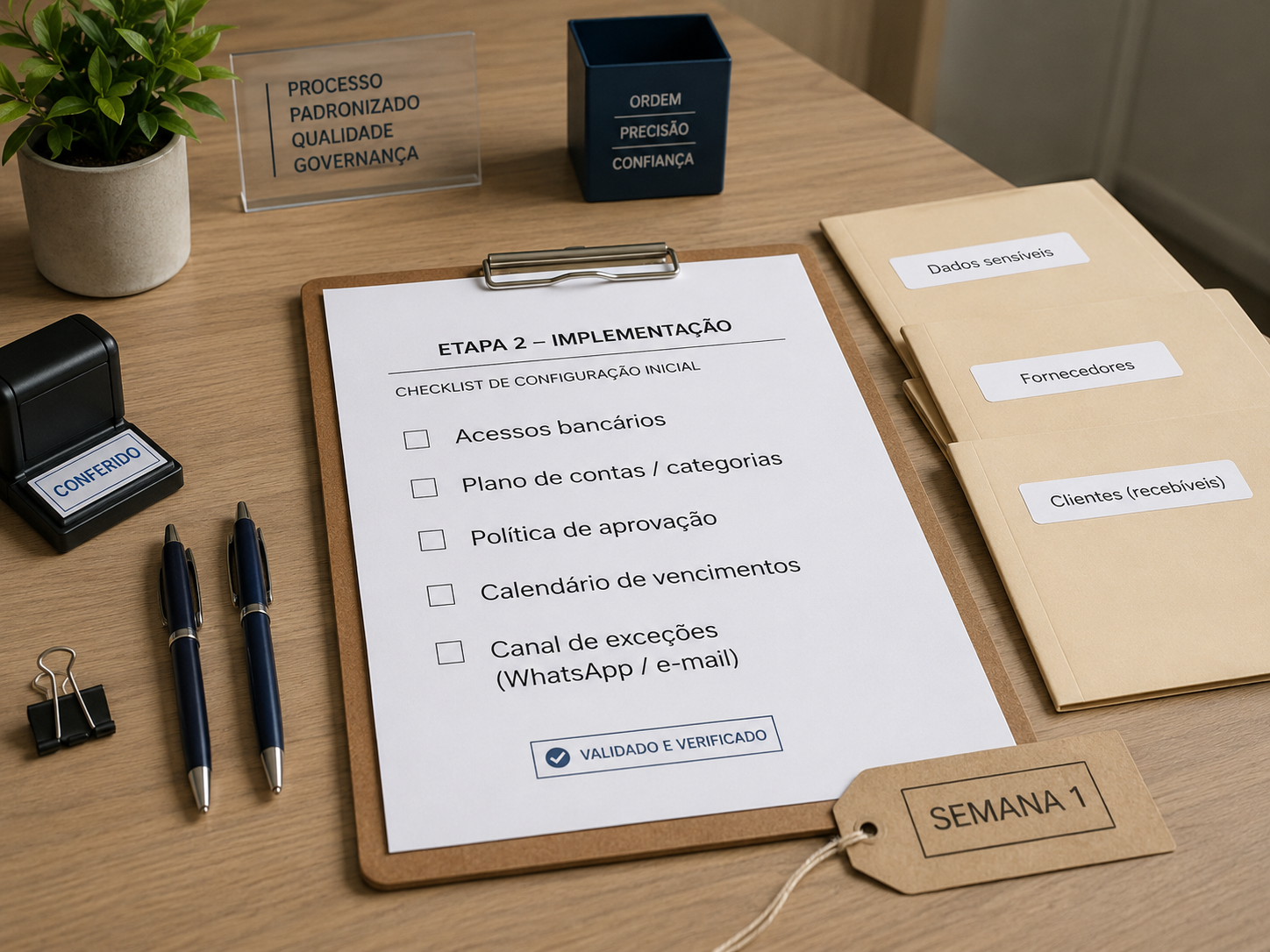 Onboarding do BPO: checklist, padronização e entrega de acessos